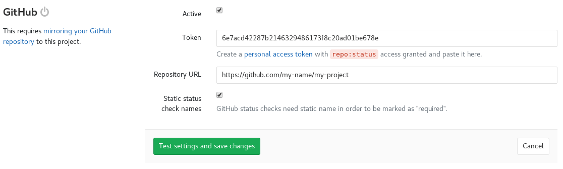 Configure GitHub Project Integration