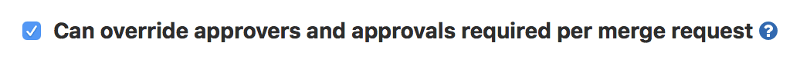 Approvals can override